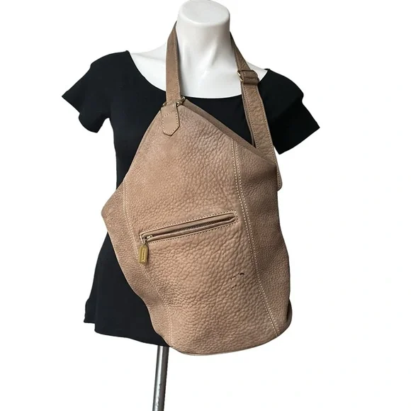 Vintage COACH Sonoma Flat Pack Nubuc #4944 Luxury Designer Sling Backpack RARE - Picture 3 of 16
